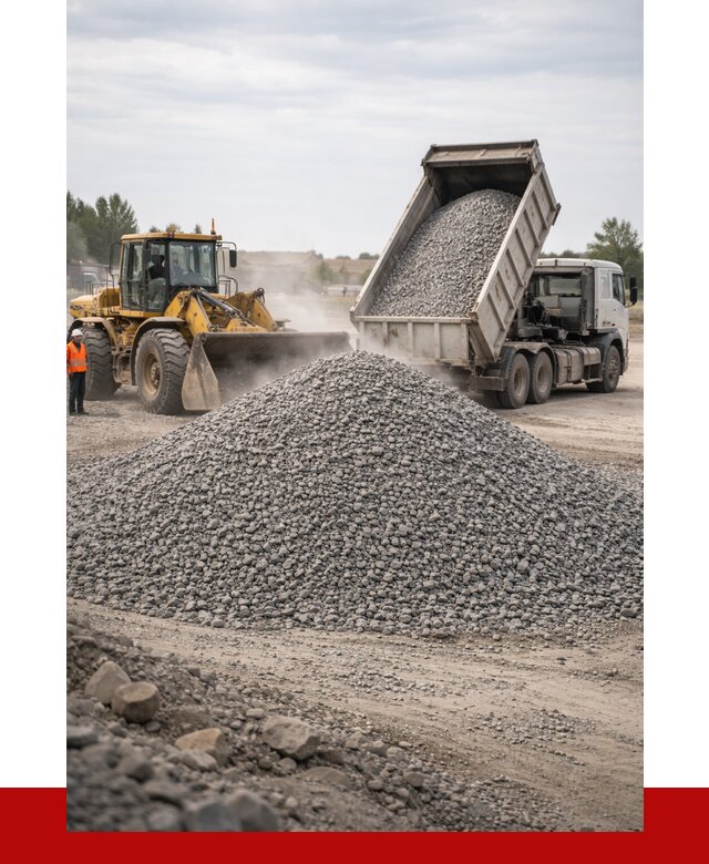 Купить щебень с доставкой в Долгопрудном от 2537 руб. | ПРОНЕРУДДлг