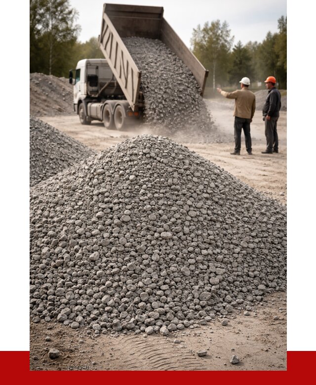 Гранитный щебень фракция 0-5 в Долгопрудном от 2942 руб ПРОНЕРУДДлг