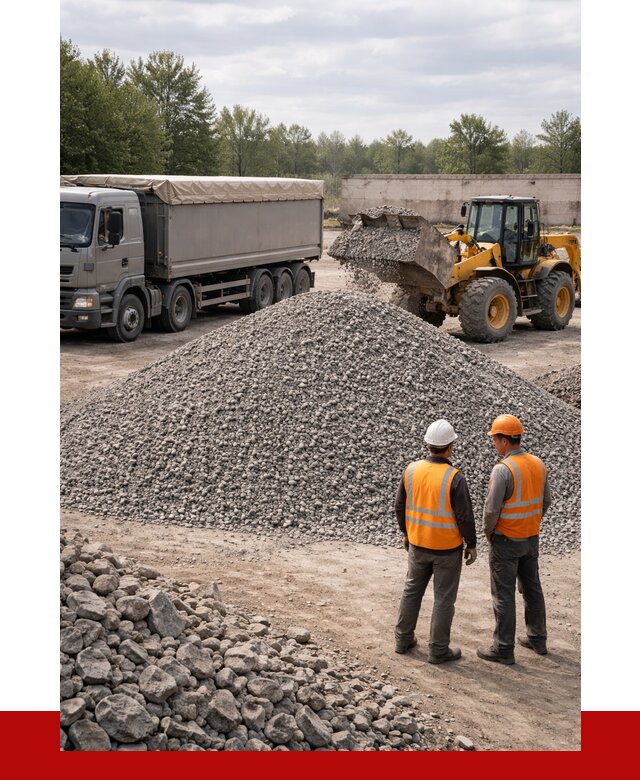 Гранитный щебень фракция 5-20 в Долгопрудном от 4261 руб | ПРОНЕРУДДлг