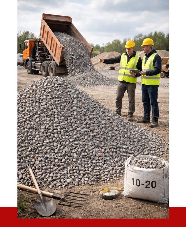 Гранитный щебень фракция 10-20 в Долгопрудном от 4261 руб.|ПРОНЕРУДДлг