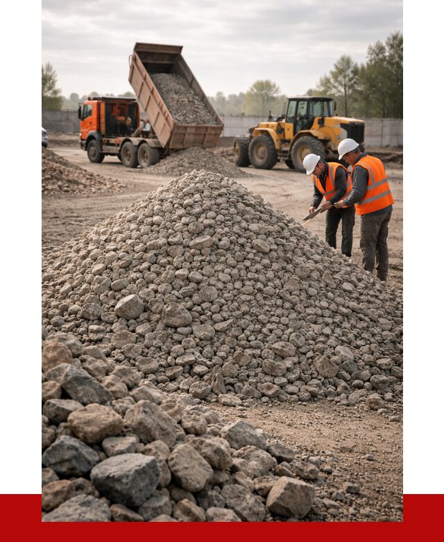 Гранитный щебень фракция 40-70 в Долгопрудном от 2537 руб ПРОНЕРУДДлг