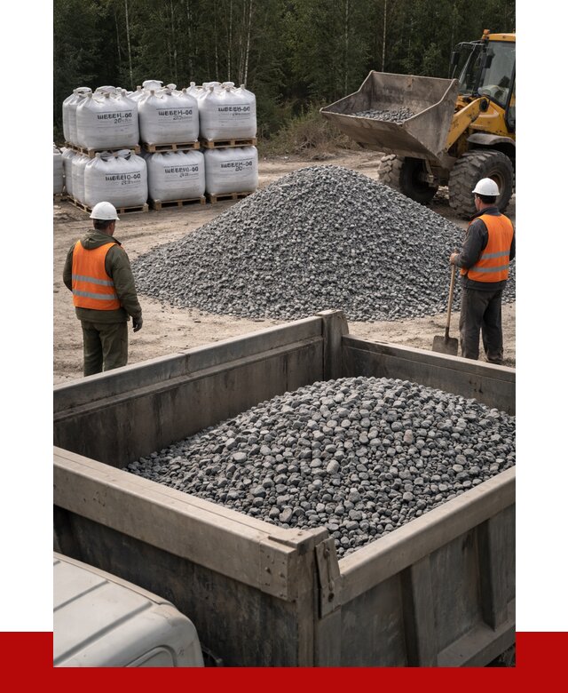 Щебень габбро диабаз 20-40 в Долгопрудном от 3450 руб. | ПРОНЕРУДДлг