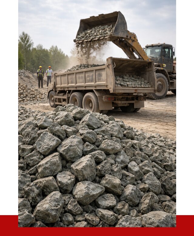 Щебень габбро диабаз фракция 70-150 в Долгопрудном от 2841 р.|ПРОНЕРУДДлг