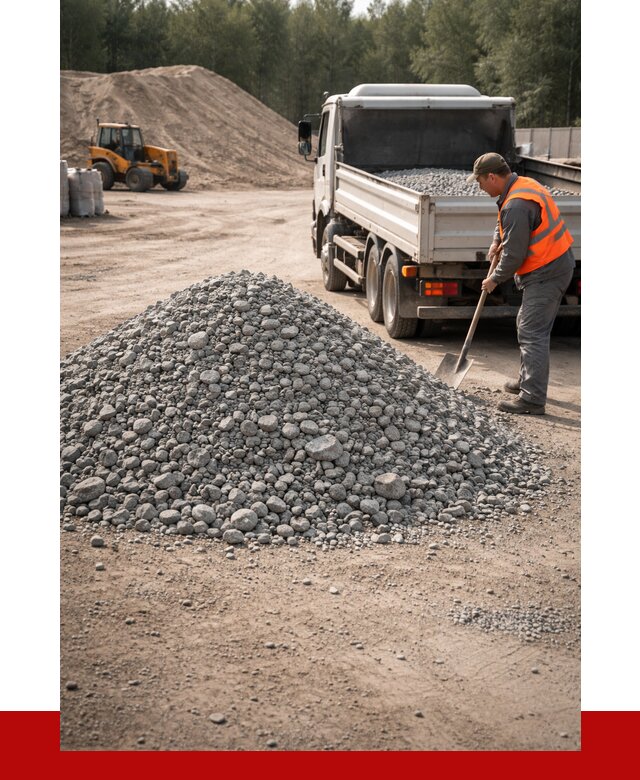 Гравийный щебень фракция 5-10 в Долгопрудном от 2232 р. | ПРОНЕРУДДлг