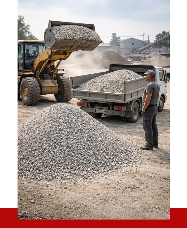 Известняковый щебень фр. 0-5 в Долгопрудном от 4261 р. | ПРОНЕРУДДлг