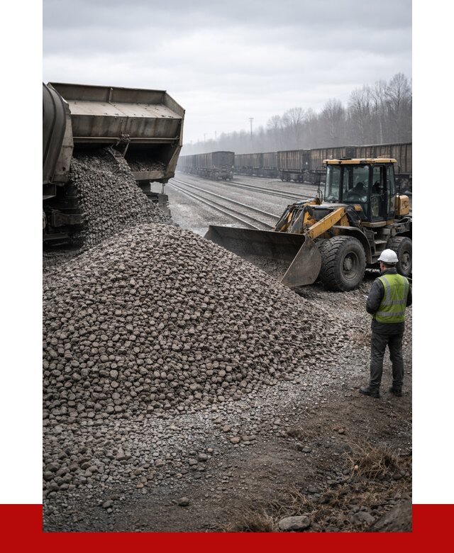 Купить железнодорожный щебень в Долгопрудном от 2841 р. | ПРОНЕРУДДлг