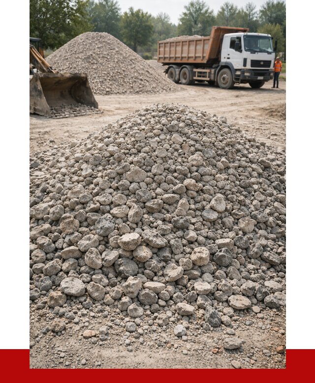 Вторичный щебень фракция 20-40 в Долгопрудном от 2232 р ПРОНЕРУДДлг