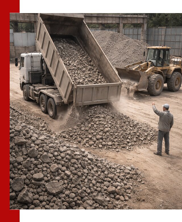 Вторичный щебень фракция 20-40 с доставкой в Долгопрудном