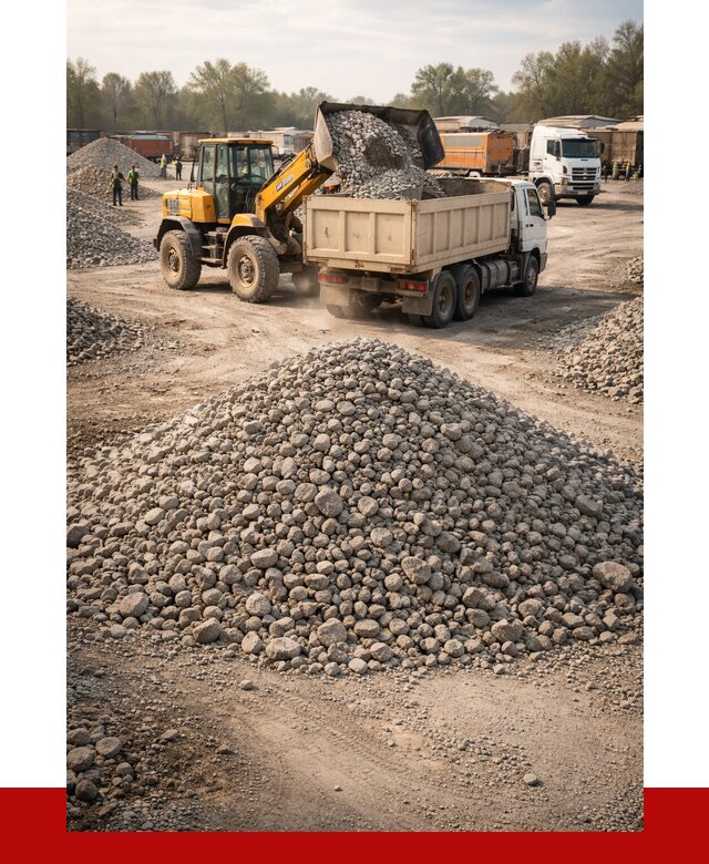 Вторичный щебень фракция 40-70 в Долгопрудном от 1765 р, ПРОНЕРУДДлг