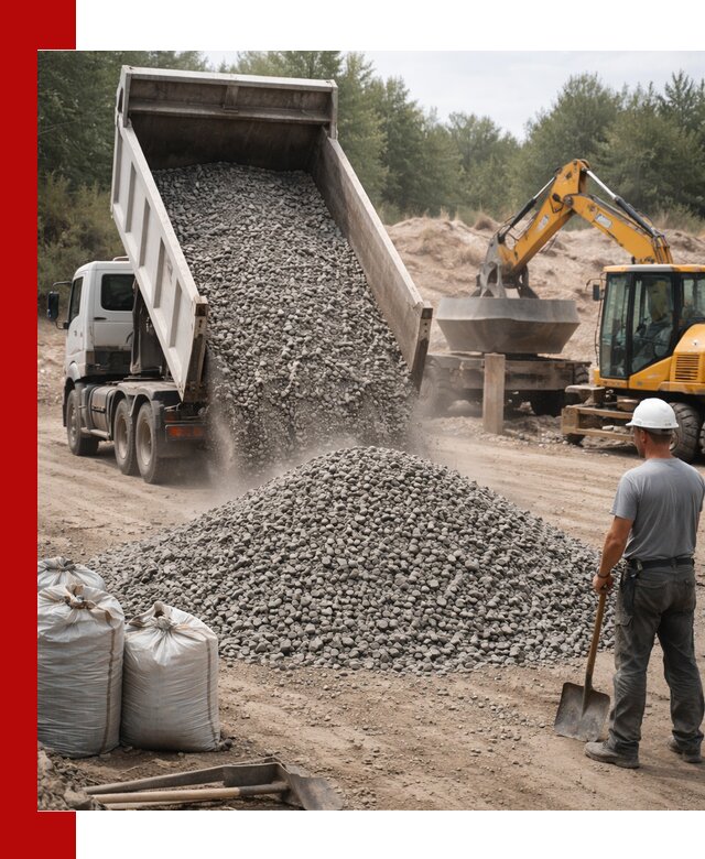Доставка и продажа бетонного щебня в Долгопрудном