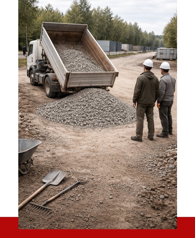 Бетонный щебень фракция 5-20 в Долгопрудном от 3247 р., ПРОНЕРУДДлг