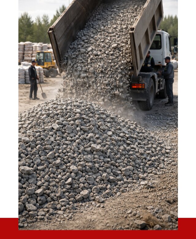 Бетонный щебень фракция 40-70 в Долгопрудном от 1826 р. ПРОНЕРУДДлг