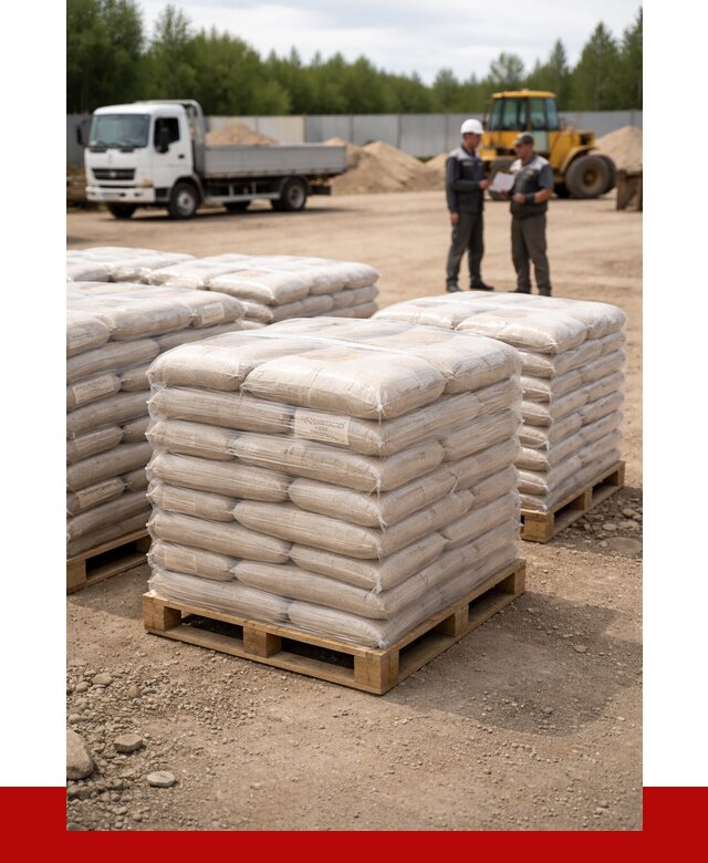 Карьерный песок в мешках в Долгопрудном от 1218 р. - ПРОНЕРУДДлг