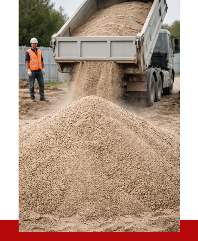Купить сеяный песок с доставкой в Долгопрудном от 2232 р ПРОНЕРУДДлг