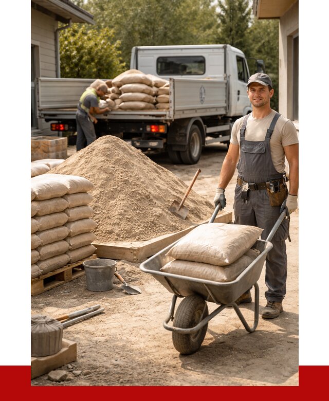 Купить песок для стяжки в Долгопрудном, доставка от 2232 р.ПРОНЕРУДДлг