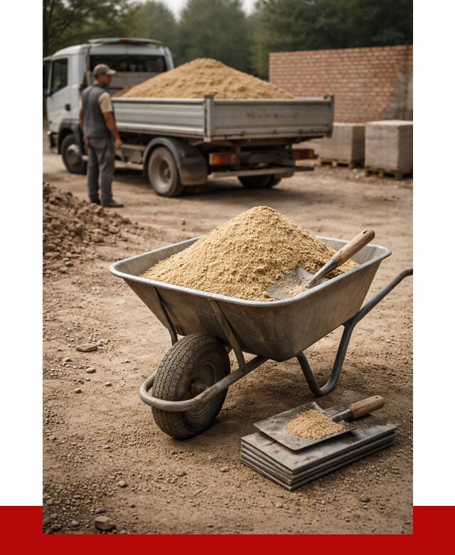 Песок для кладки в Долгопрудном с доставкой от 2232 р. | ПРОНЕРУДДлг