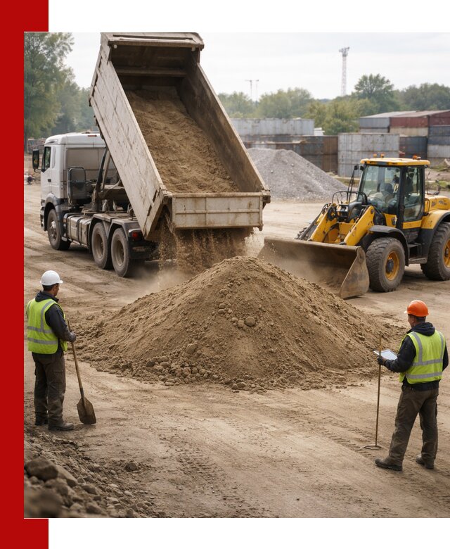 Доставка и продажа пескогрунта оптом и в розницу в Долгопрудном