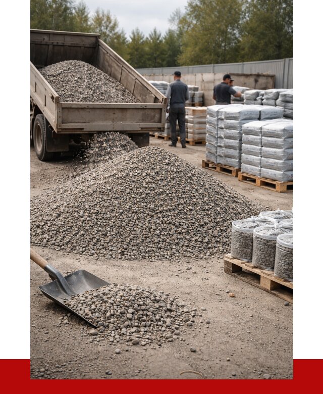 Гравий фракция 5-20 в Долгопрудном купить от 2334 р. ПРОНЕРУДДлг