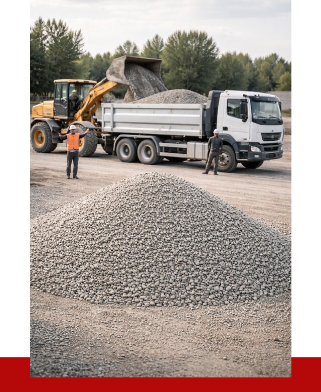 Купить мытый гравий в Долгопрудном от 3551 р, доставка ПРОНЕРУДДлг