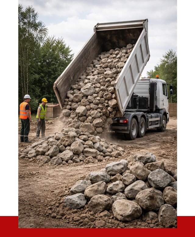 Купить булыжник в Долгопрудном с доставкой от 4566 р. за куб | ПРОНЕРУДДлг