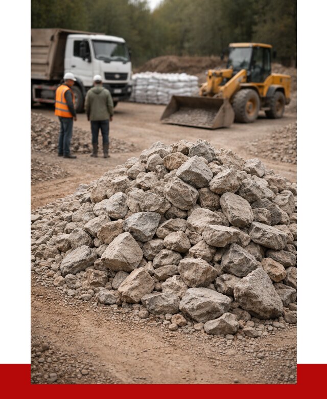 Купить бутовый камень с доставкой в Долгопрудном от 2334 р. | ПРОНЕРУДДлг