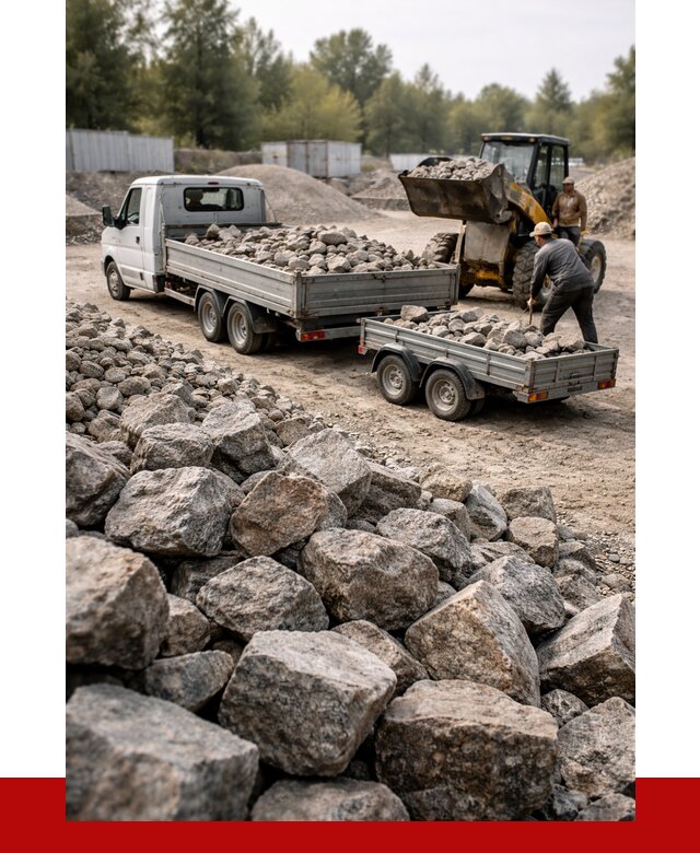 Купить бутовый камень гранитный в Долгопрудном от 2841 р. | ПРОНЕРУДДлг