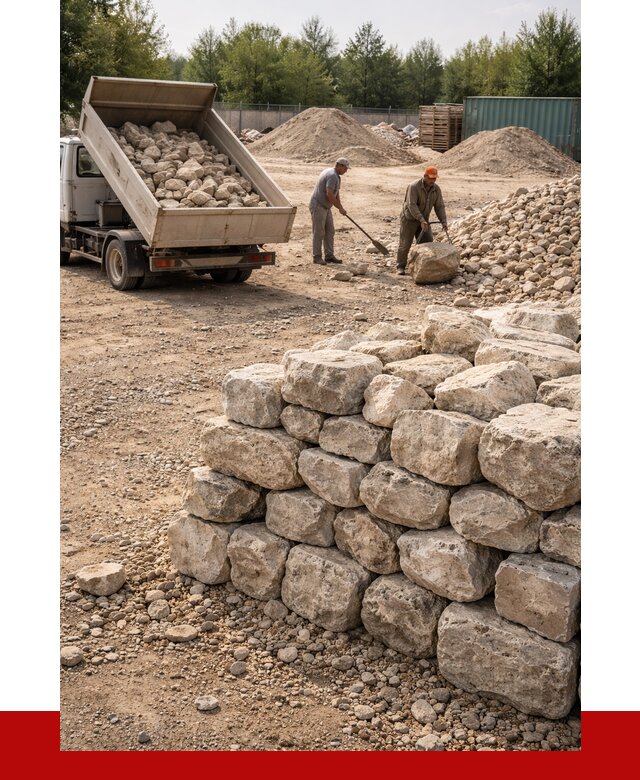 Бутовый камень известняковый в Долгопрудном от 4261 р. | ПРОНЕРУДДлг