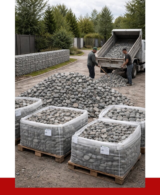 Камень для габионов в Долгопрудном от 4261 р. за куб | ПРОНЕРУДДлг