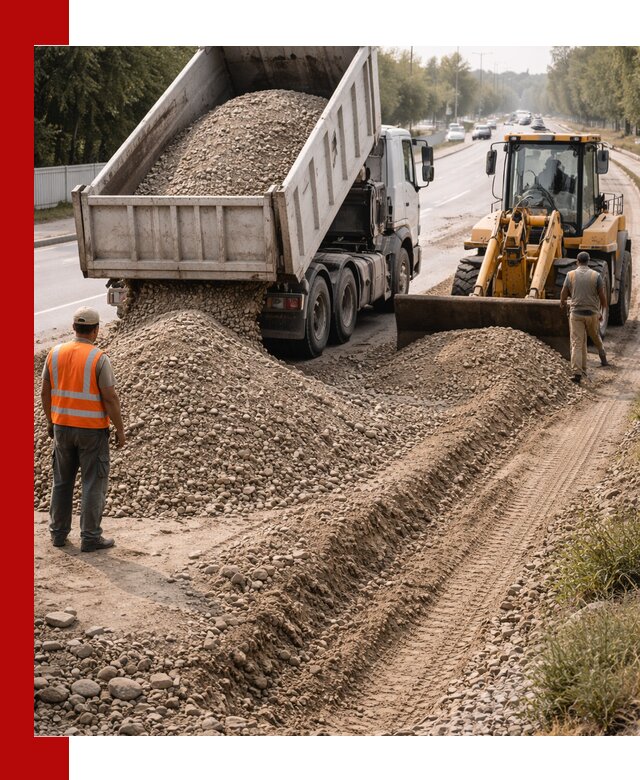 Опгс для устройства дорог и подсыпки в Долгопрудном