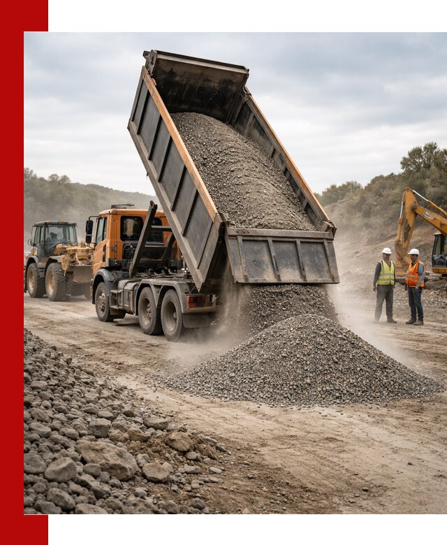 Щебёночно-песчаная смесь ЩПС С1 с доставкой в Долгопрудном