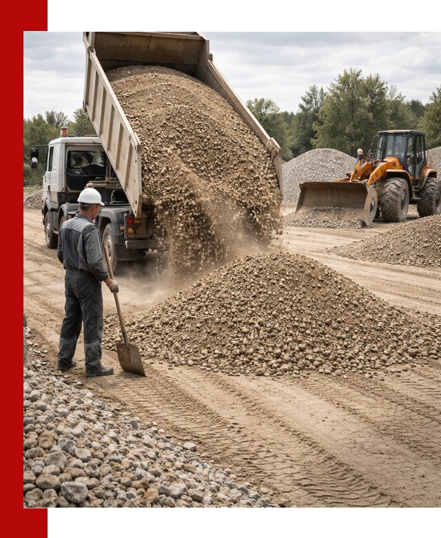 Доставка щпс С3 в Долгопрудном самосвалами и бортовыми грузовиками