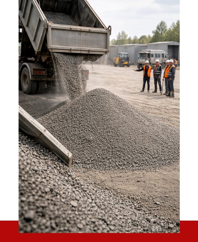 Гравийный отсев 0-5 в Долгопрудном от 1218 р. с доставкой | ПРОНЕРУДДлг