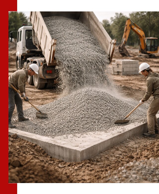 Доставка и продажа отсева для бетона в Долгопрудном