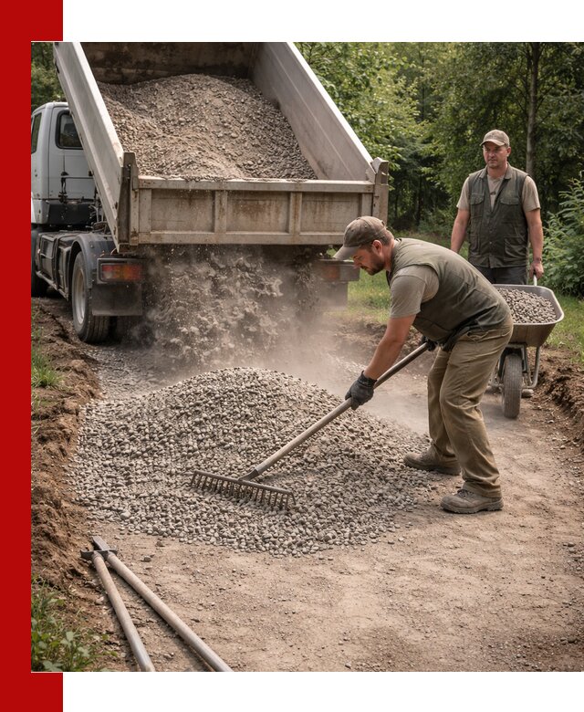 Каменная крошка для дорожек с доставкой в Долгопрудном