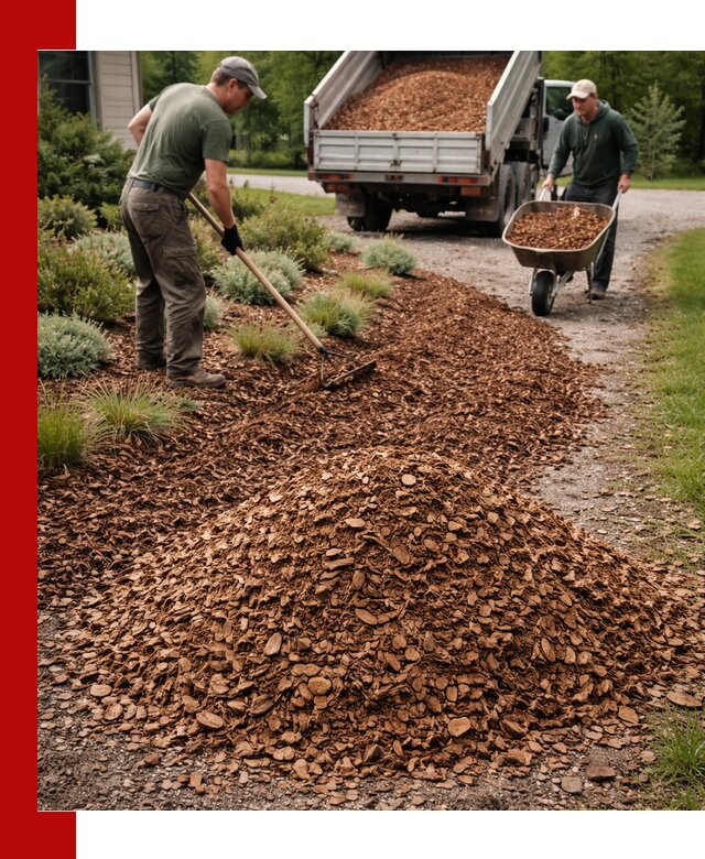 Крошка для мульчирования с доставкой в Долгопрудном