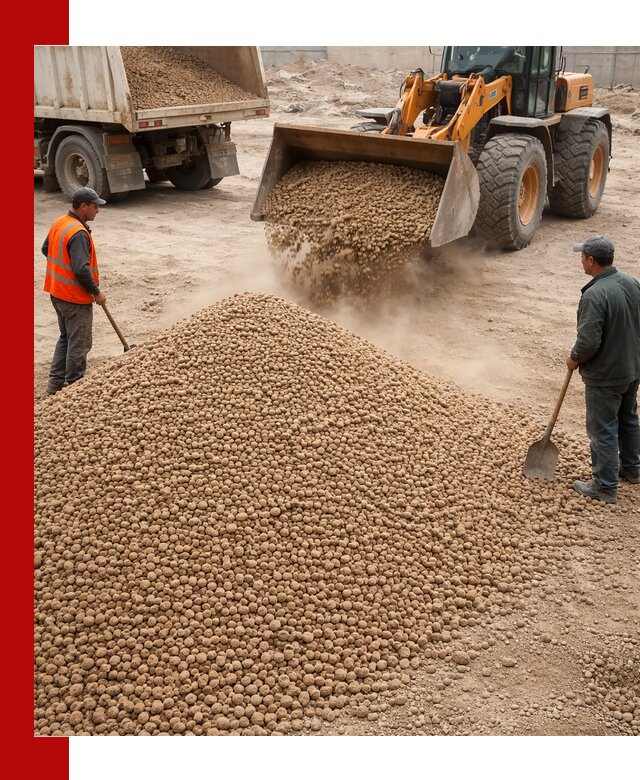 Керамзит фракция 10-20 с доставкой в Долгопрудном