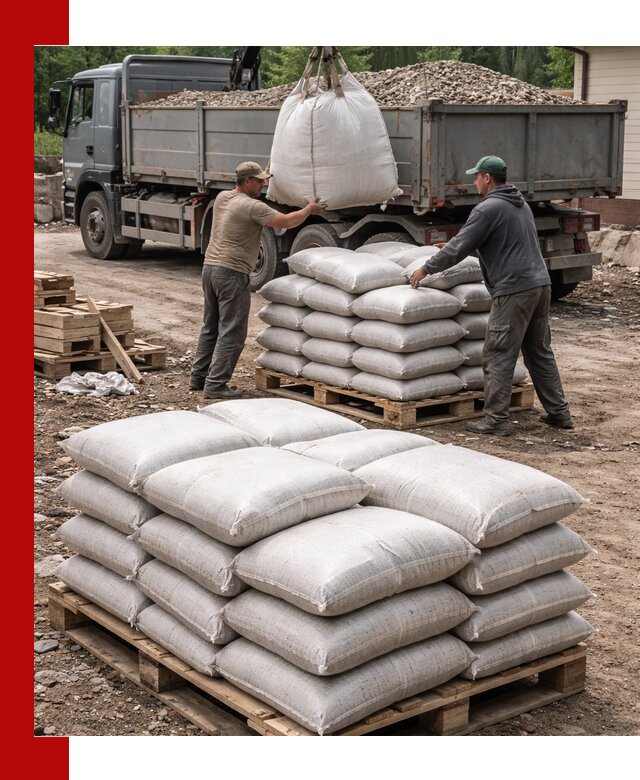 Керамзит в мешках с доставкой в Долгопрудном от компании-поставщика