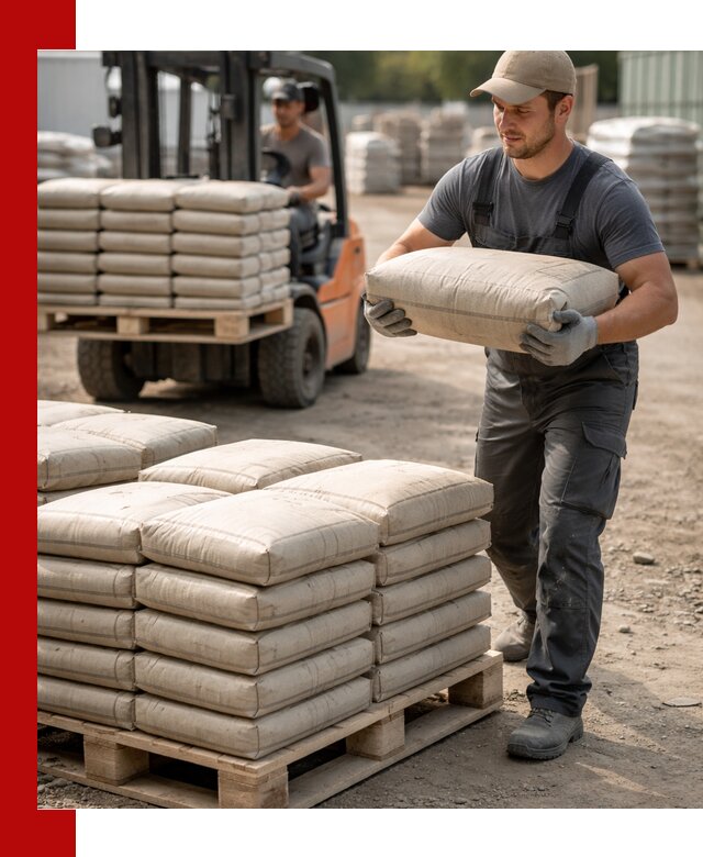 Доставка цемента в мешках оптом и в розницу в Долгопрудном