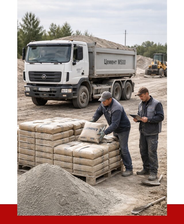 Купить цемент м500 с доставкой в Долгопрудном от 5276 р. | ПРОНЕРУДДлг