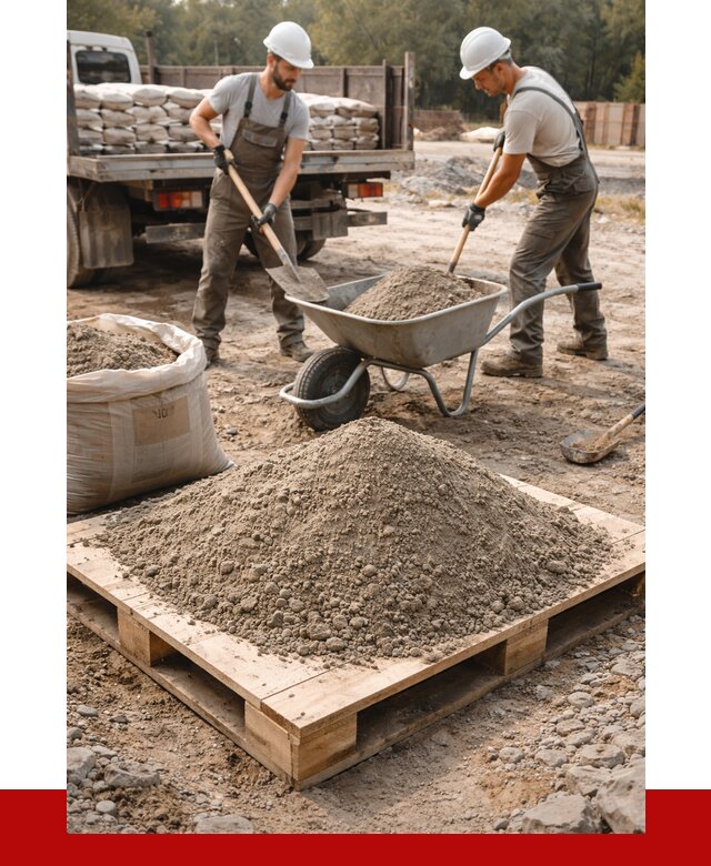 Цементно песчаная смесь М100 в Долгопрудном от 5276 р. за куб | ПРОНЕРУДДлг