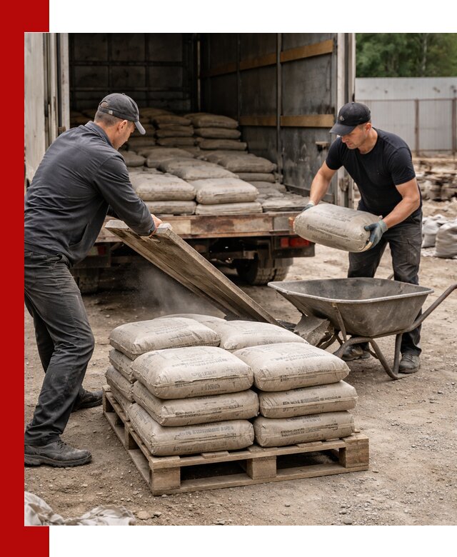 Пескобетон М300 с доставкой в Долгопрудном по выгодной цене