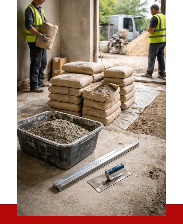 Купить сухую смесь для стяжки в Долгопрудном от 4566 р. | ПРОНЕРУДДлг