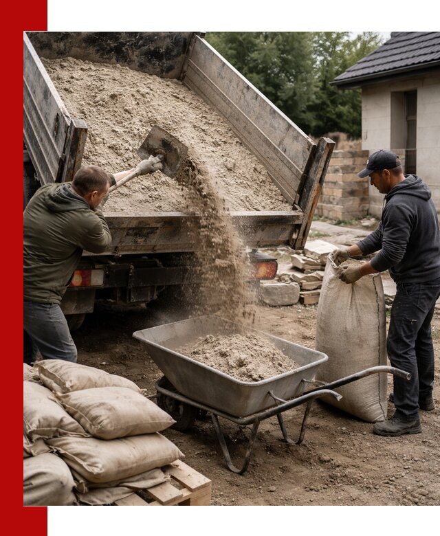 Качественная сухая смесь для кладки с доставкой в Долгопрудном