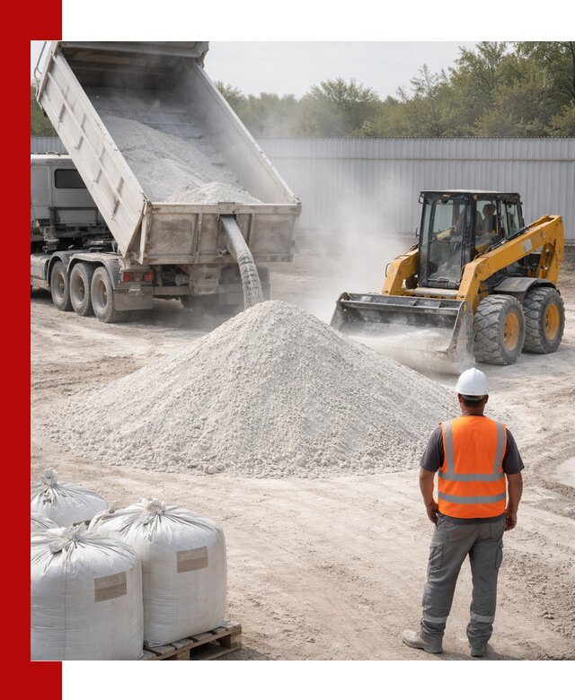 Доставка и продажа известняковой муки в Долгопрудном