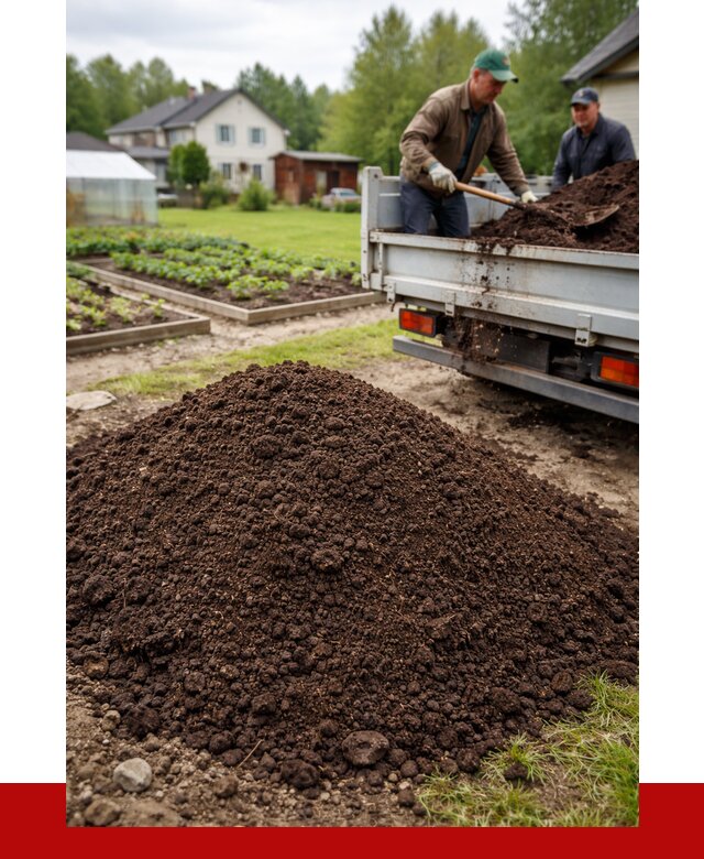 Плодородный грунт в Долгопрудном с доставкой от 4261 р. | ПРОНЕРУДДлг