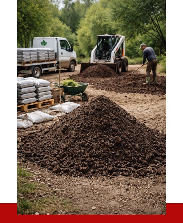 Грунт для озеленения с доставкой в Долгопрудном от 1826 р. | ПРОНЕРУДДлг