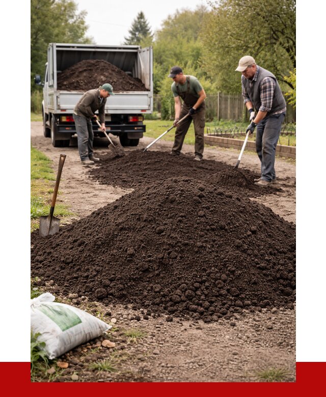 Купить землю для огорода в Долгопрудном от 3247 р./куб | ПРОНЕРУДДлг