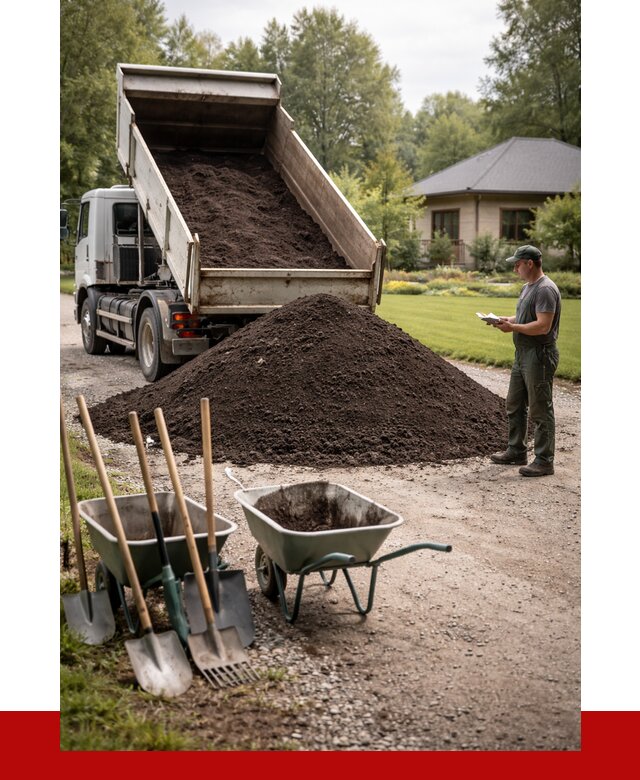 Купить чернозем с доставкой в Долгопрудном от 1826 р. | ПРОНЕРУДДлг