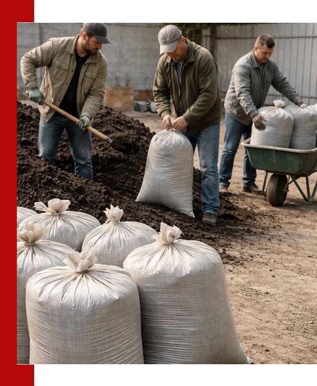 Купить чернозем в мешках с доставкой в Долгопрудном