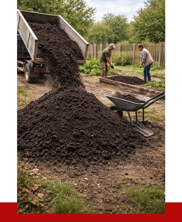Купить чернозем для огорода в Долгопрудном от 2537 р. | ПРОНЕРУДДлг